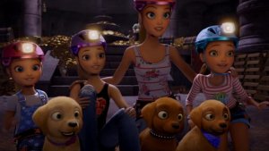 Барби и щенки в поисках сокровищ (Barbie & Her Sisters in the Great Puppy Adventure)